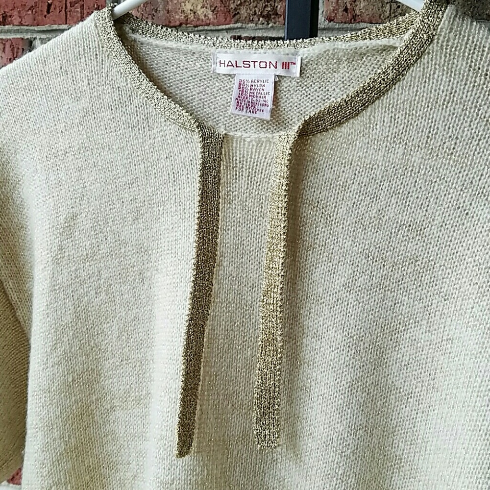 Vintage Y2K Halston III Sweater Size L - Picture 2 of 9